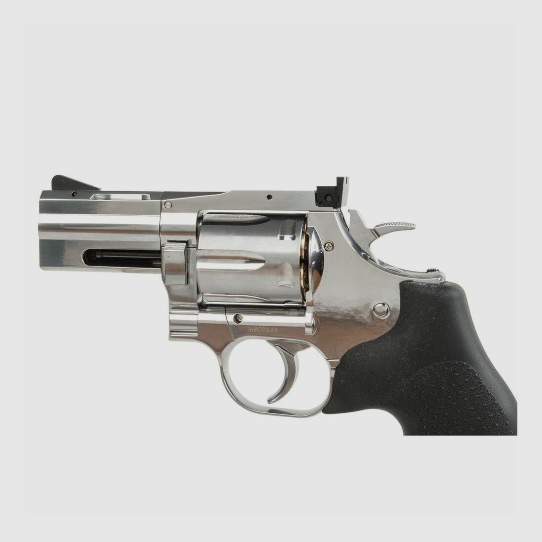 Dan Wesson 715 2,5" Argento 4,5mm BB Pressione d'Aria Co2