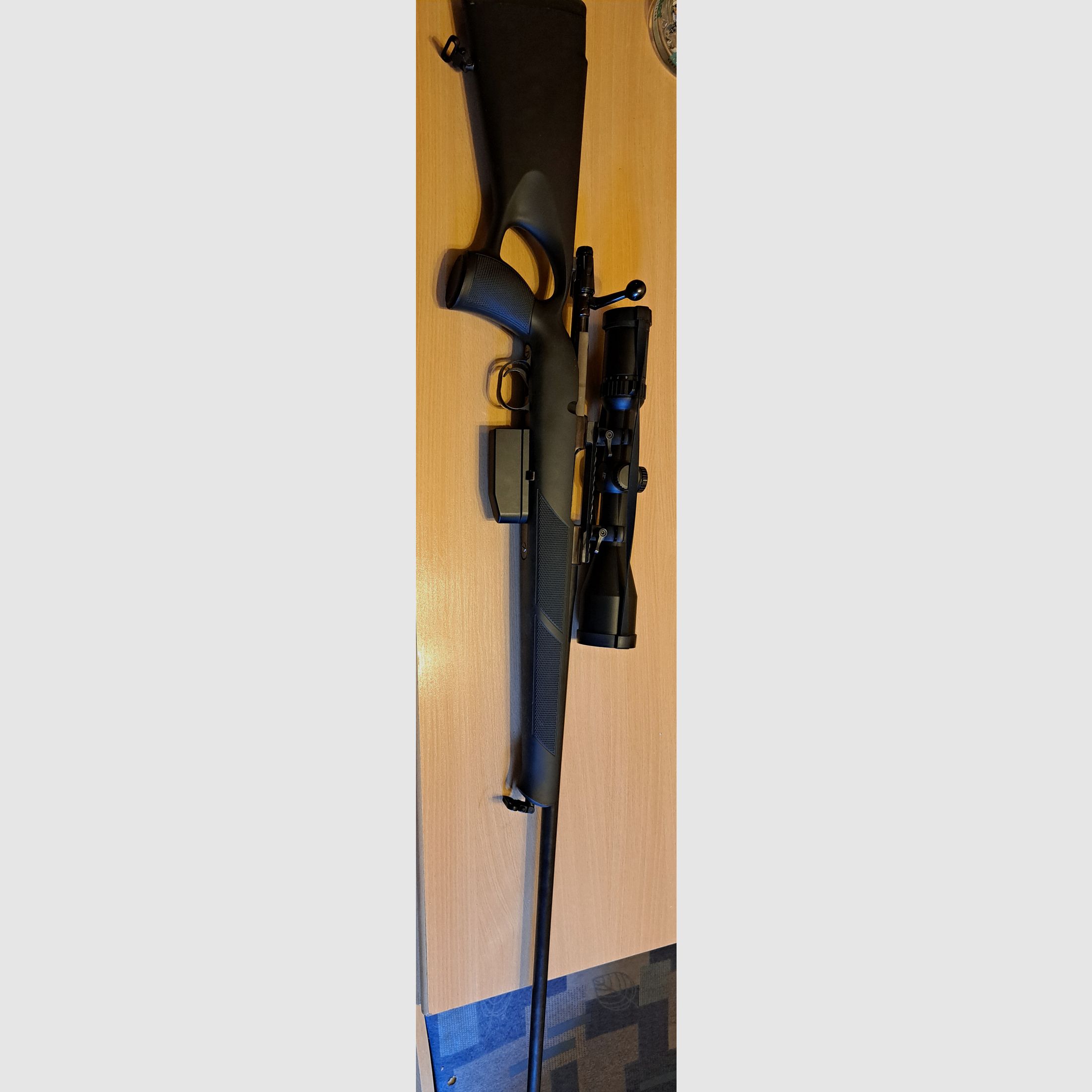 LaCoruna 7x57 mit Bauer 2,5 - 10x50 mit Leuchtpunkt