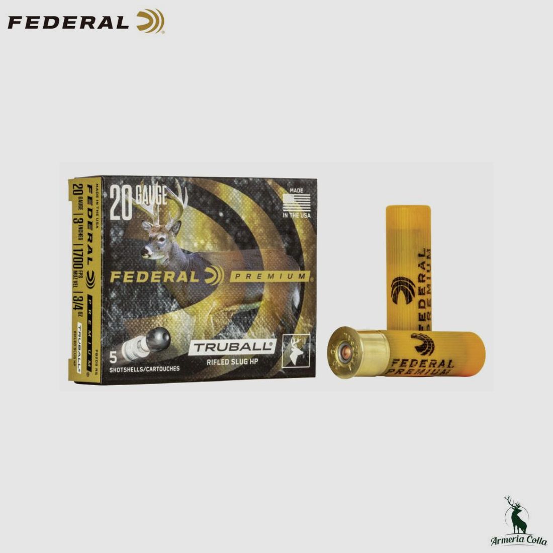 Federal Munition Geschoss Kal. 20 Magnum