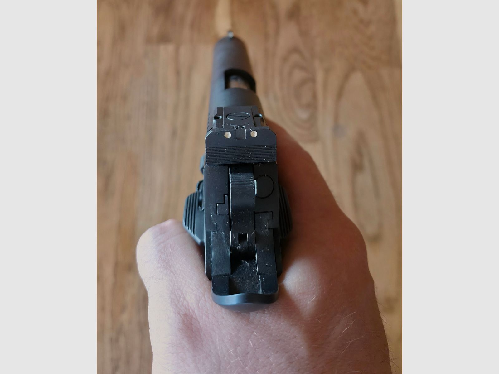 Schmeisser 1911 Hugo 5" 9mm – Paquete completo: BDMP y listo para caza – Estado excelente, imagen 6 de 6