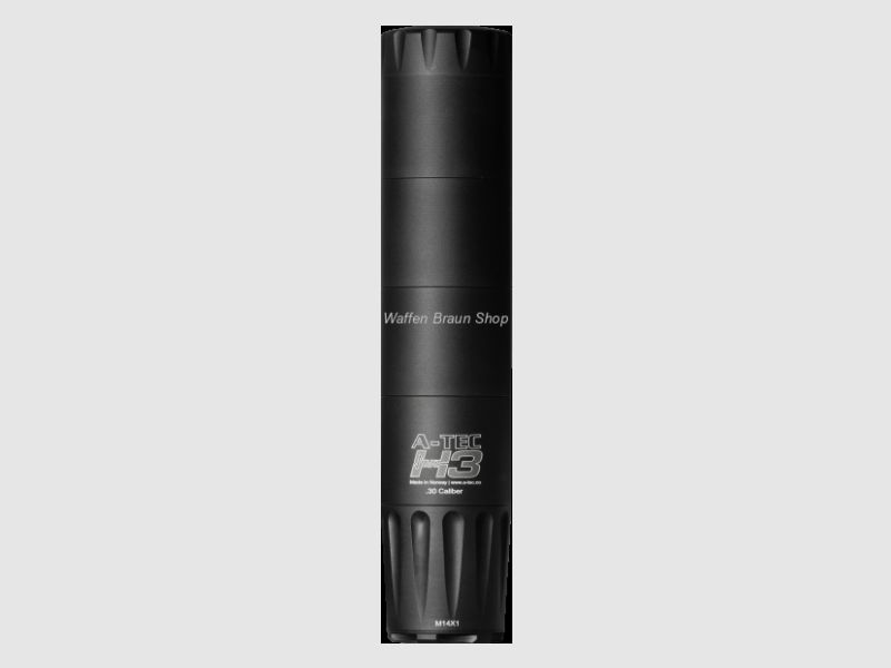 A-tec Hertz 3 .30 Schalldämpfer M15x1 410g -32db Länge 230mm