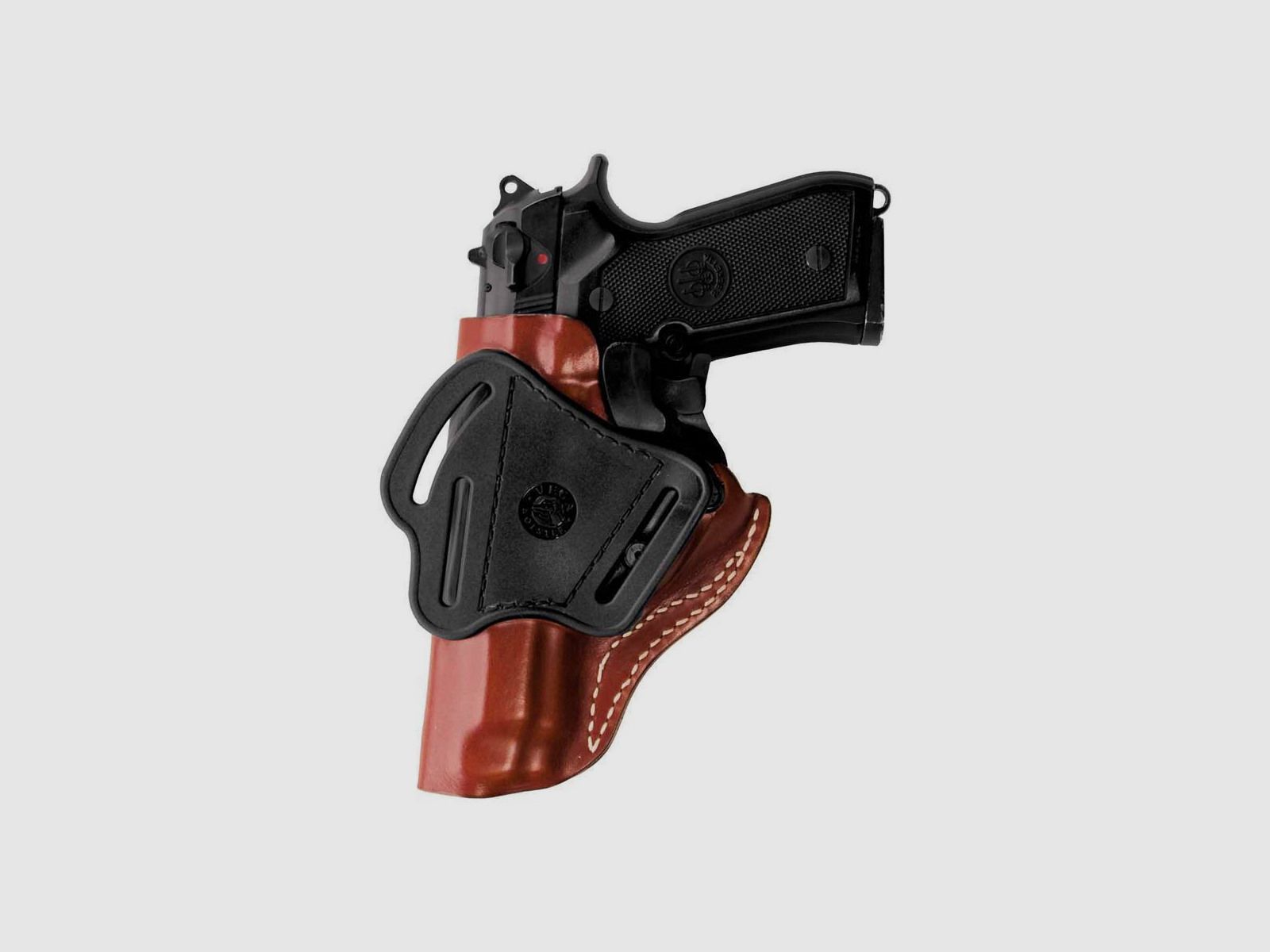 Techno-Loop-Holster mit bedecktem Lauf Sig Sauer PRO 2022 Braun Linkshänder