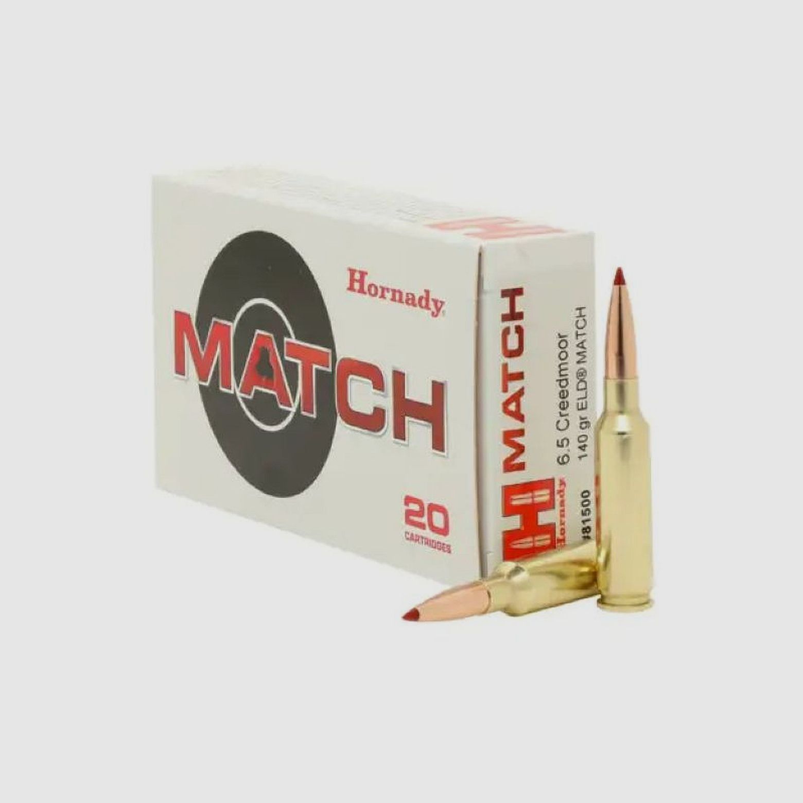 Hornady 6,5 Creedmoor 9,1g/140 gr ELD Match 20Stk.