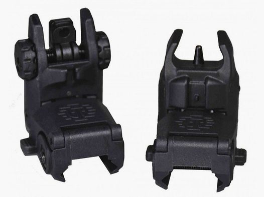 TIPPMANN ARMS M4-22 FLIP-UP SIGHTS FOR PICATINNY-RAIL BLACK