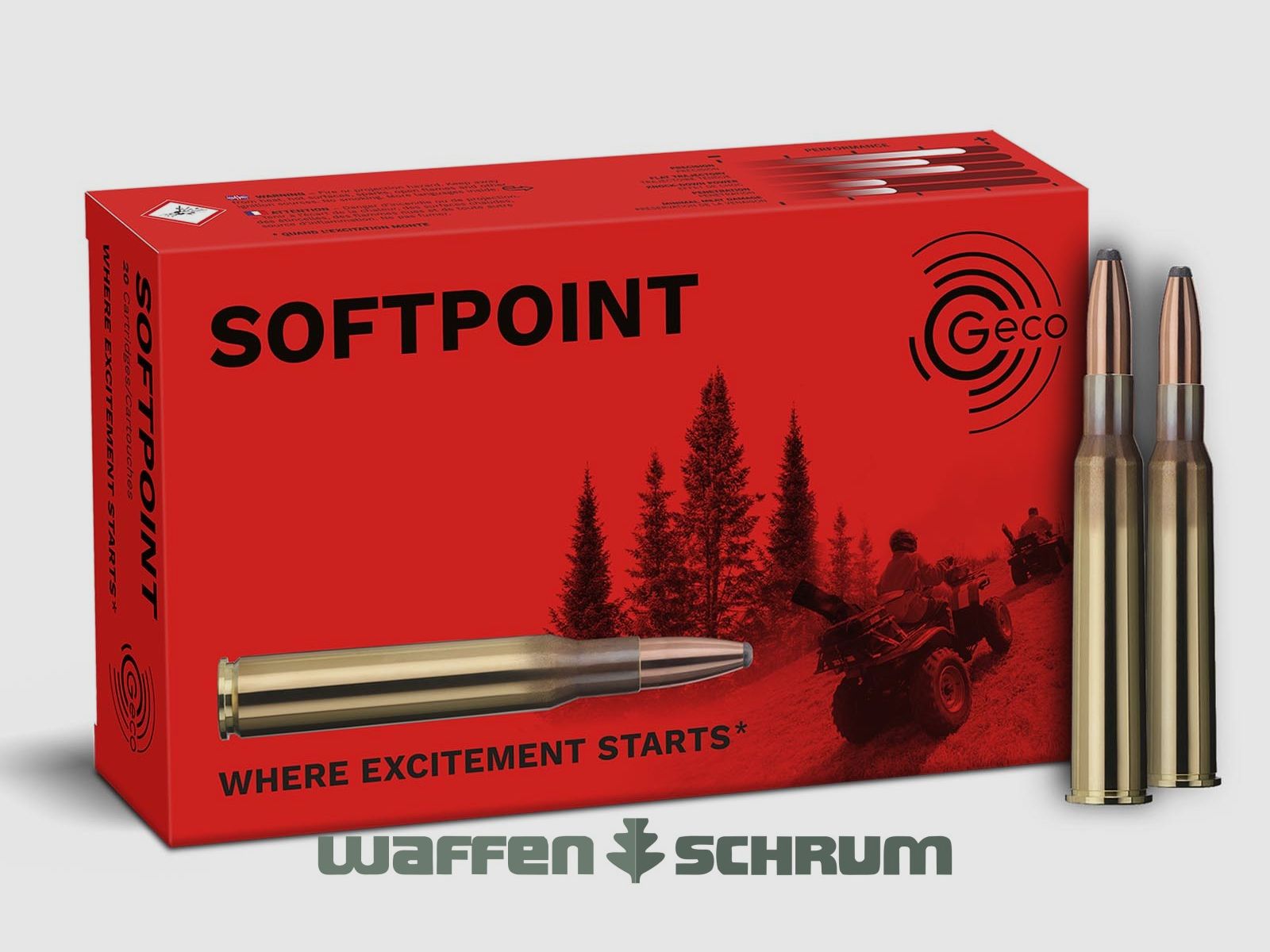 Geco Częściowa powłoka/SP 10,7g - 165gr 7x65R