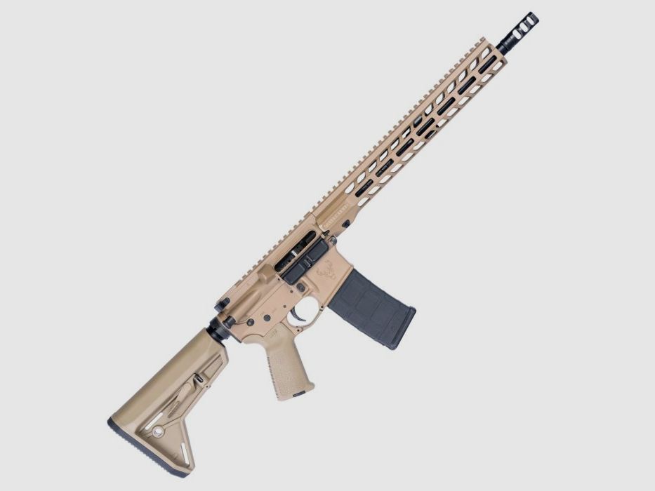Karabinek Stag Arms 15 Tactical lite Rifle 14,5" FDE + LUNETA VECTOR OPTICS CONSTANTINE 1-8X24 FFP, zdjęcie 1 z 5