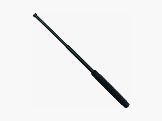 21 inch BlackField telescopic baton hardened hard rubber grip
