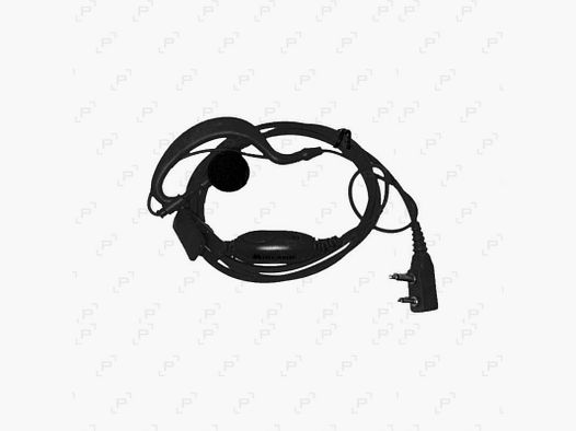 MIDLAND MA21-AF ZWART oortje voor walkie-talkies G9 & G9 PRO