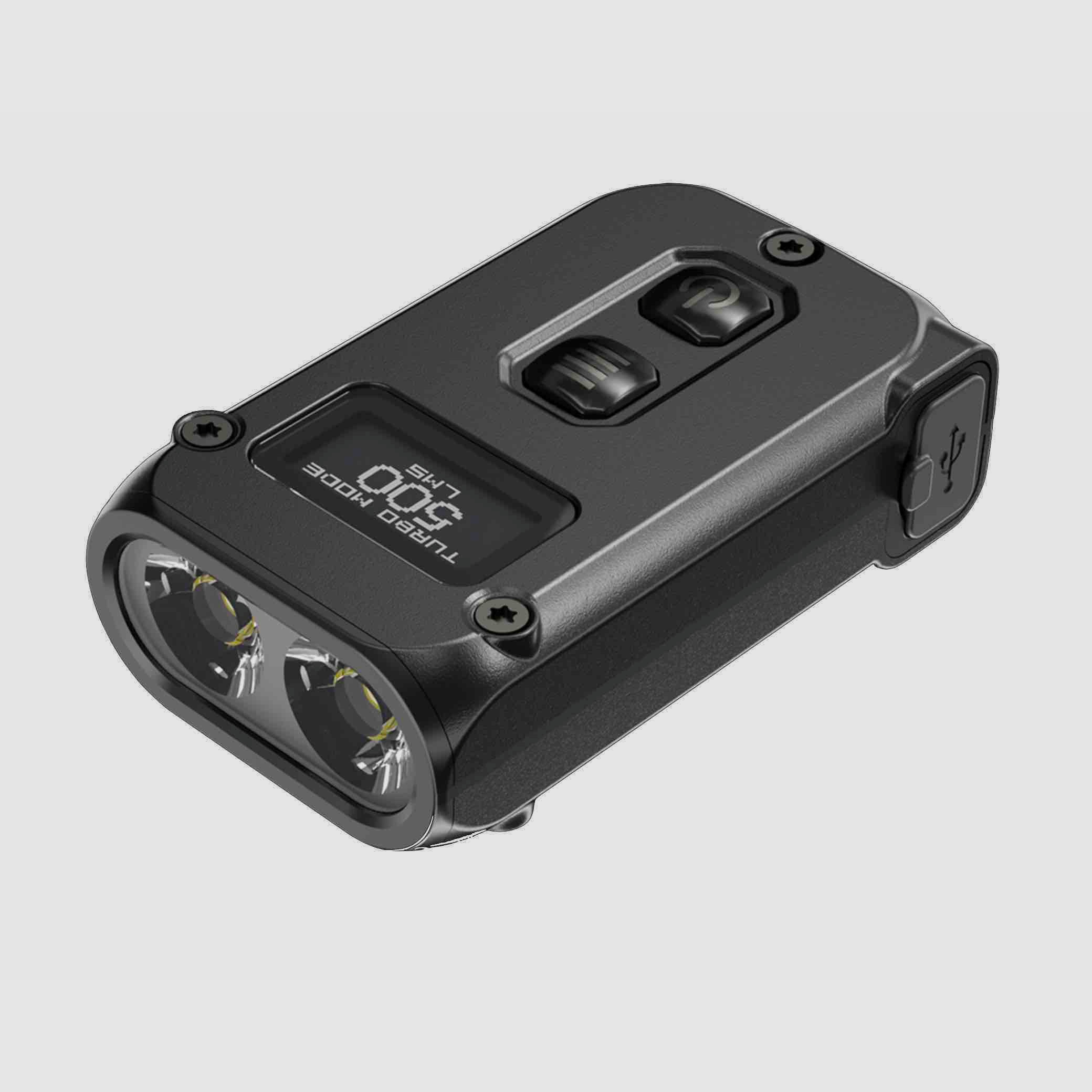 Nitecore TINI2 black LED flashlight 500 lumens