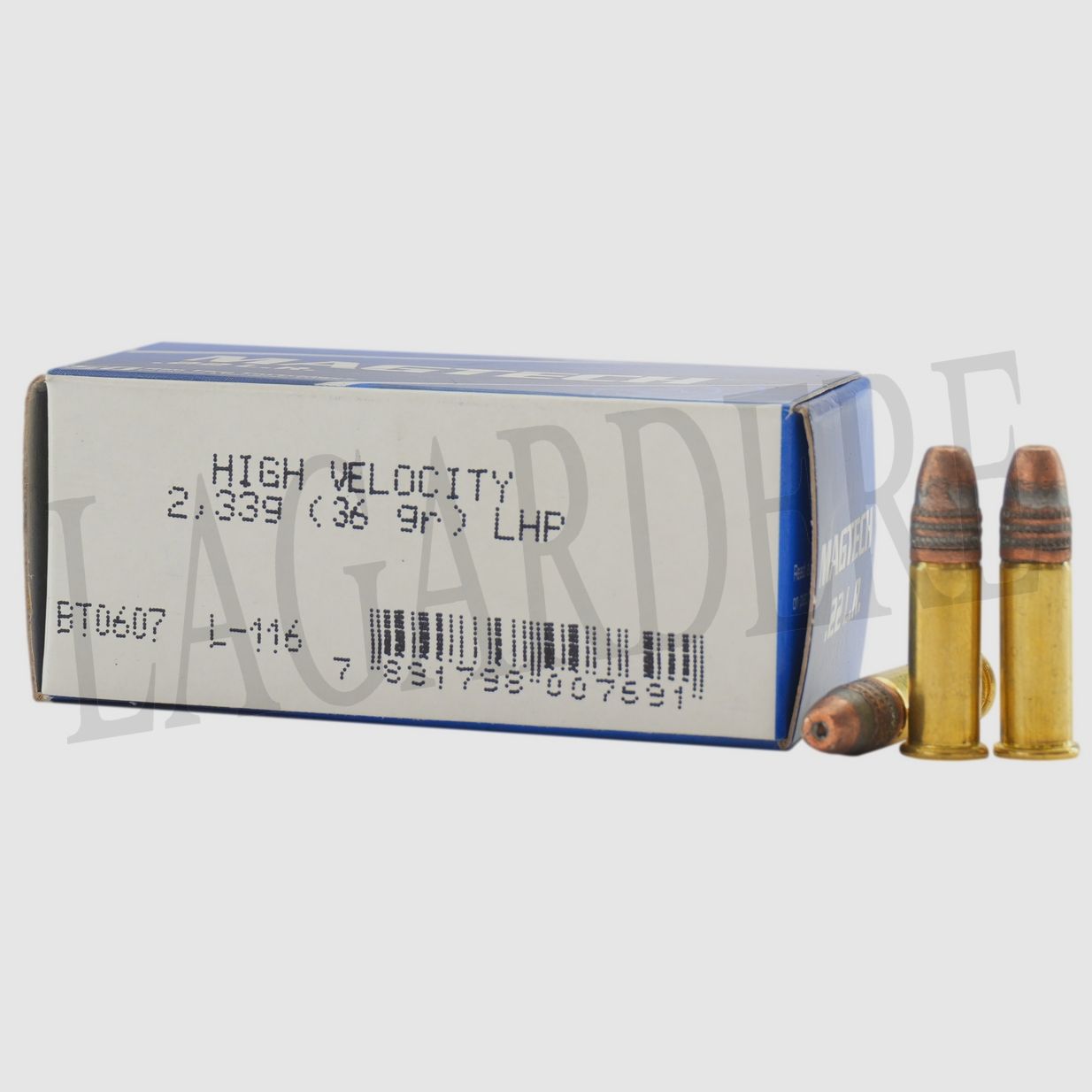 MAGTECH 002037 HIGH VELOCITY HP 36G 22C (PATRONE CON PROIETTILE)