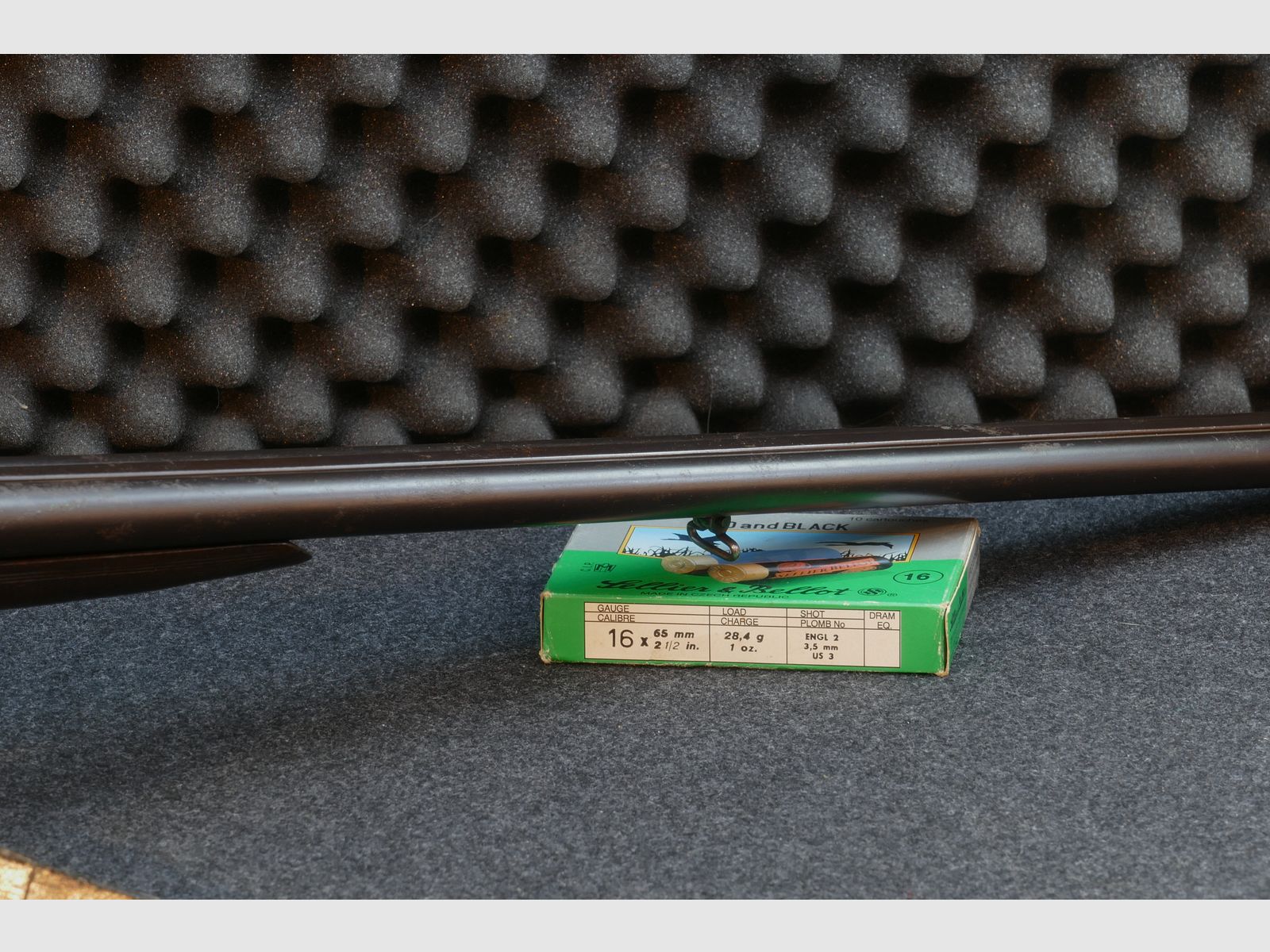 Fusil de chasse belge à double canon Clement Liège, calibre 16/65