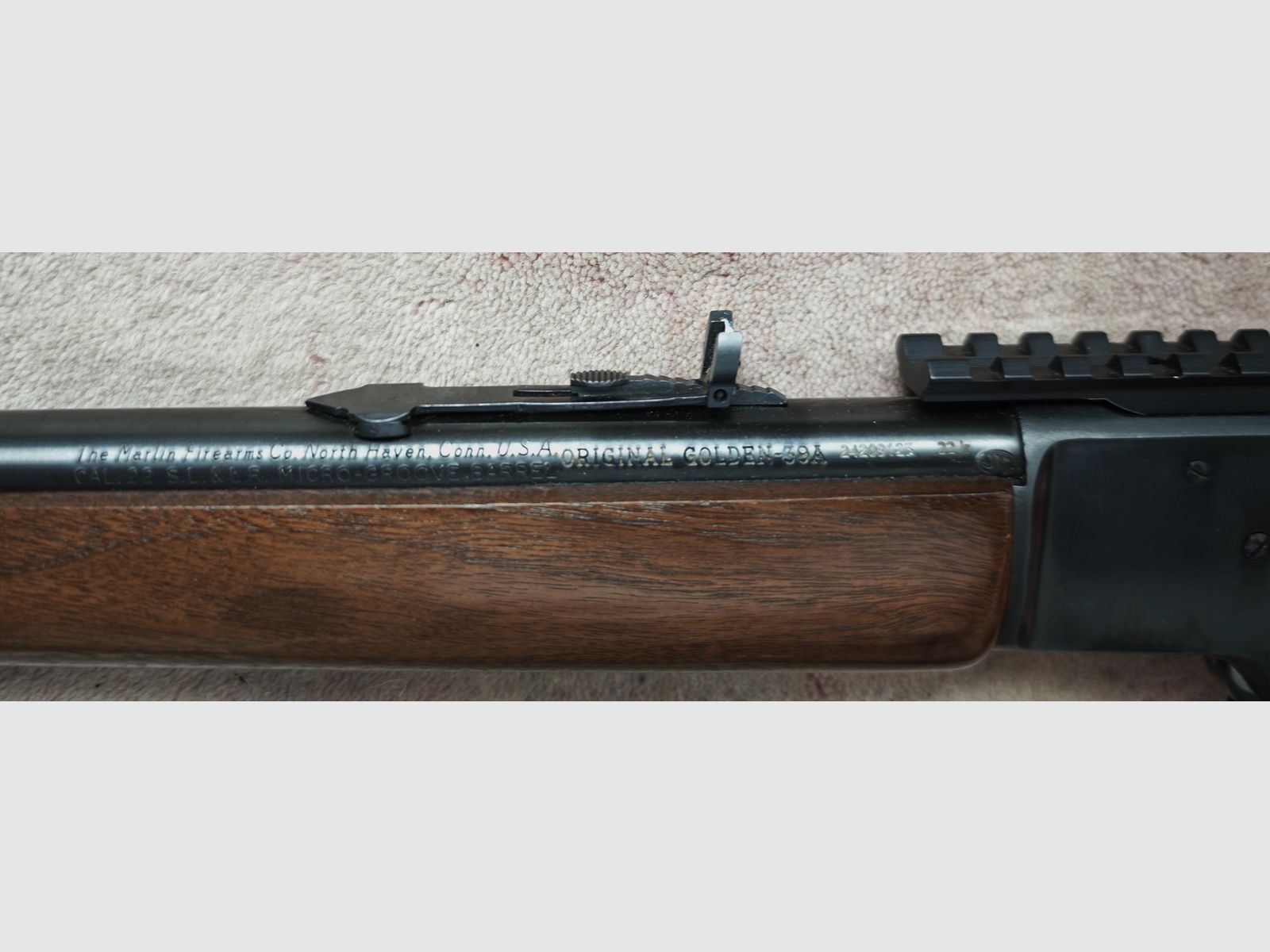 Marlin 39A Golden the legend among bolt-action rifles
