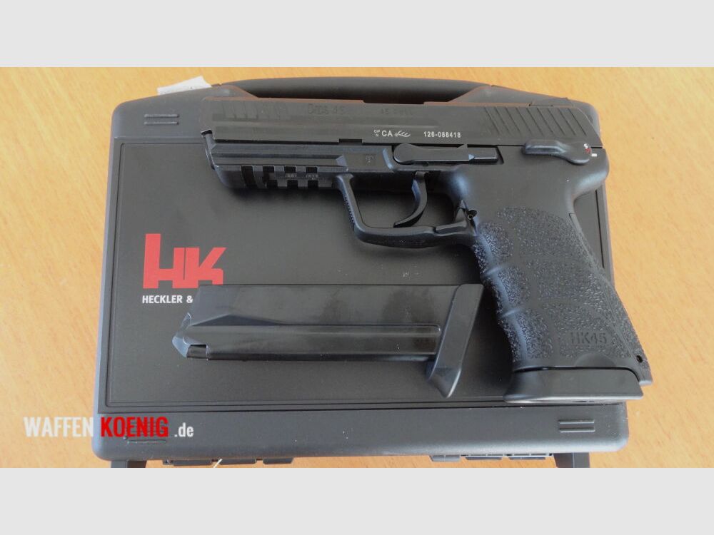 HECKLER & KOCH HECKLER & KOCH, PISTOLA HK45 FULL SIZE, BRUNITA, immagine 1 di 3