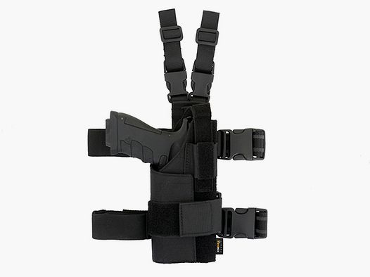 Modular Universal Drop Leg Holster - Black [8FIELDS PREMIUM]