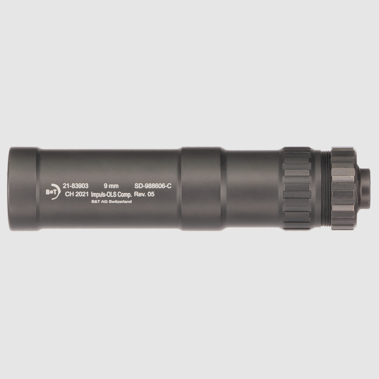 B&T – Impuls-OLS Compact Pistolen Schalldämpfer / Kal. 9mm, Bild 2 von 2