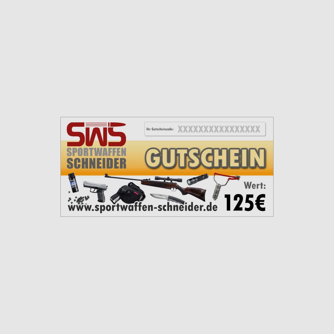 Gutschein a 125,- Euro