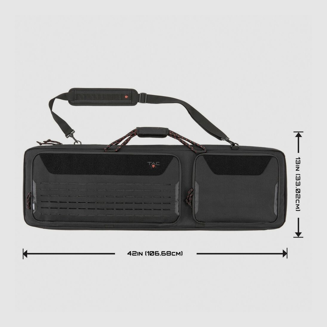 Allen Lange Wapen Futteral Squad Tactical 42" Zwart
