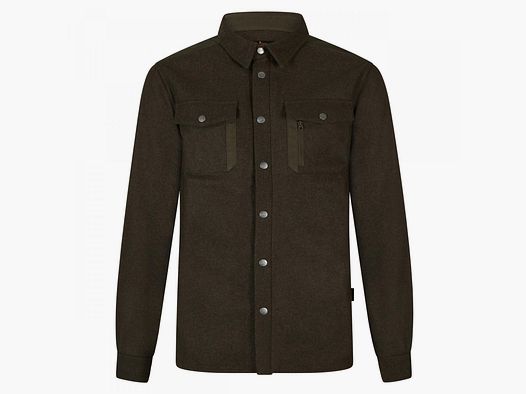 Lodenhemd Forest Core Herren (Oliv/Braun)