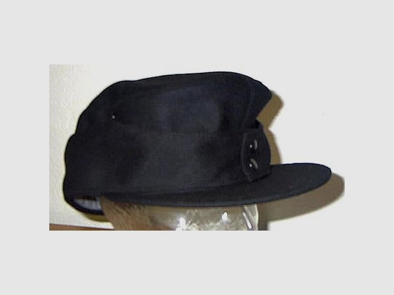 Feldmütze M43 Mannschaft Wehrmacht Panzerstruppe Gr. 60 schwarz Repro !!!