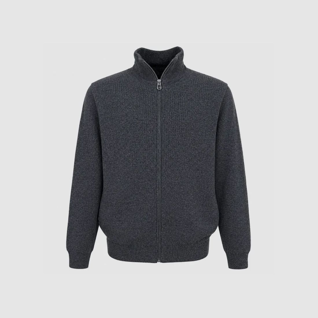 Blouson Cicero grau 70% Acryl 30% Wolle, Bild 2 von 11