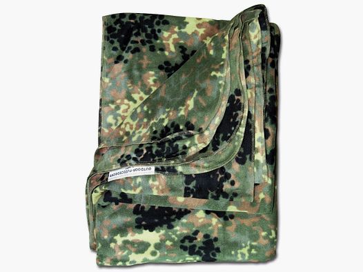 MMB Fleece Decke Outdoor flecktarn