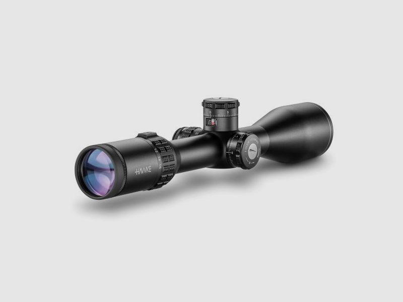 HAWKE Optics Zielfernrohr mit Leuchtabsehen 4-16x50 SF Sidewinder (30mm) Abs. 10x1/2 Mil Dot (r/g)