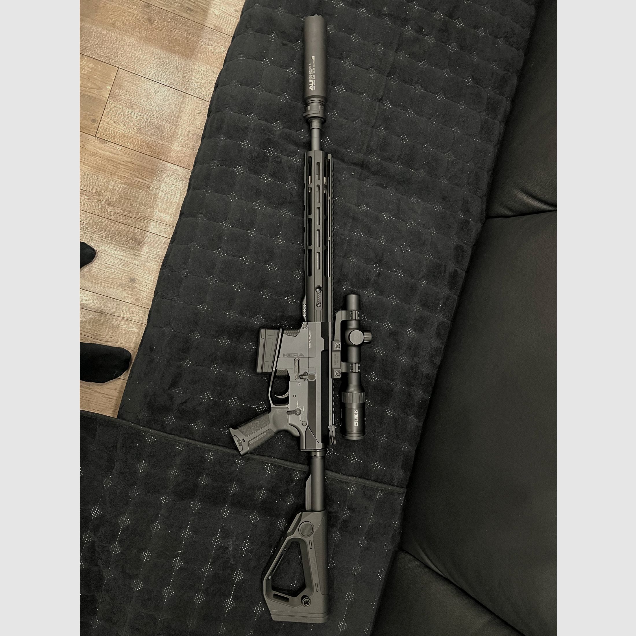 Hera Arms 7six2 con Steiner 1-6x24, ASE UTRA Dual - AR10 assolutamente come nuovo