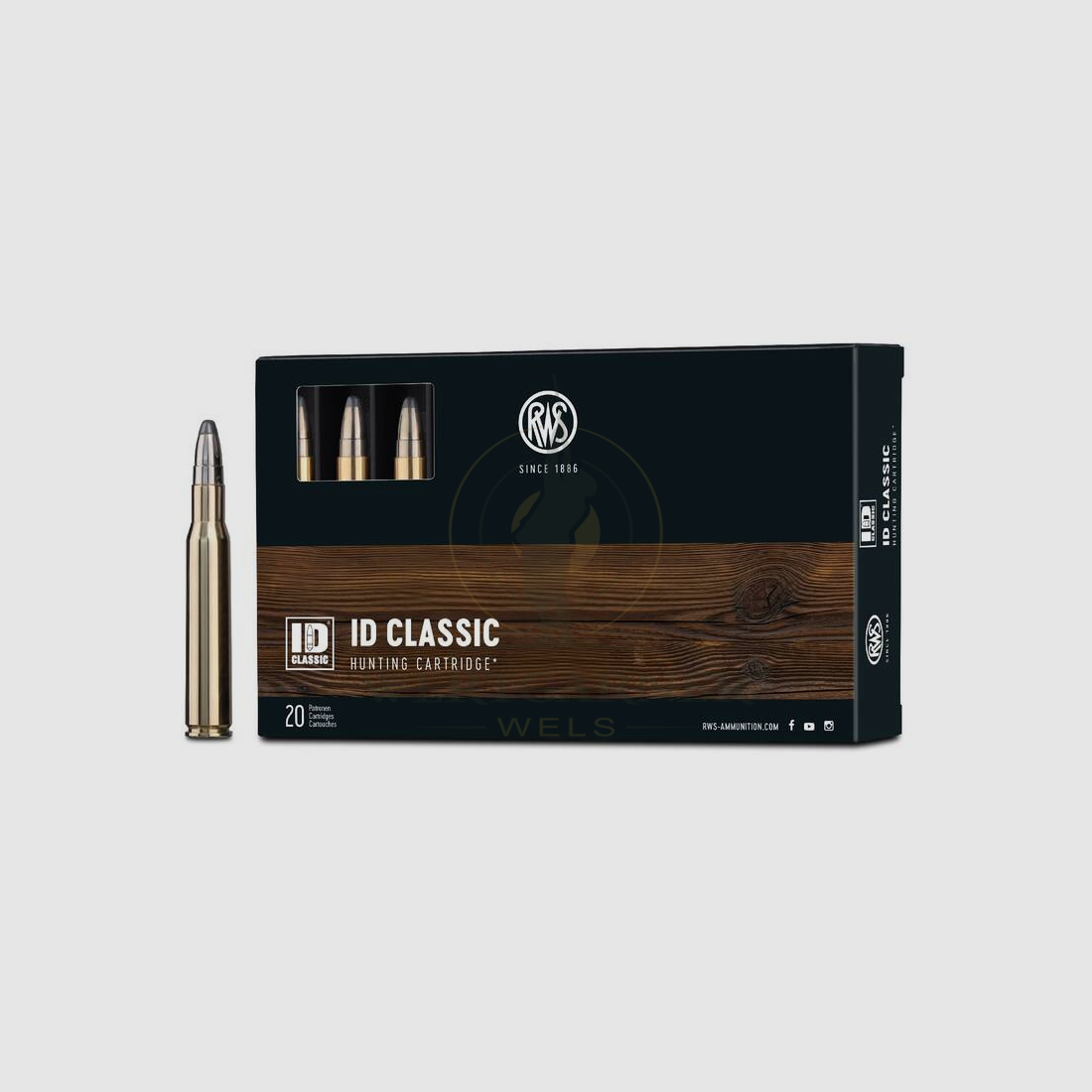 RWS .30-06 ID Classic 9,7g/150gr, 20 pz/confez., immagine 1 di 2