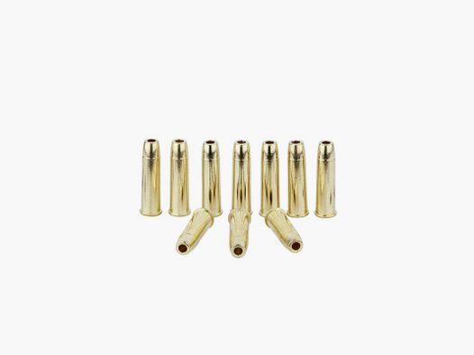 10 PCS METAL LOADING CASES FOR S&W M29 / 629 / COLT SAA