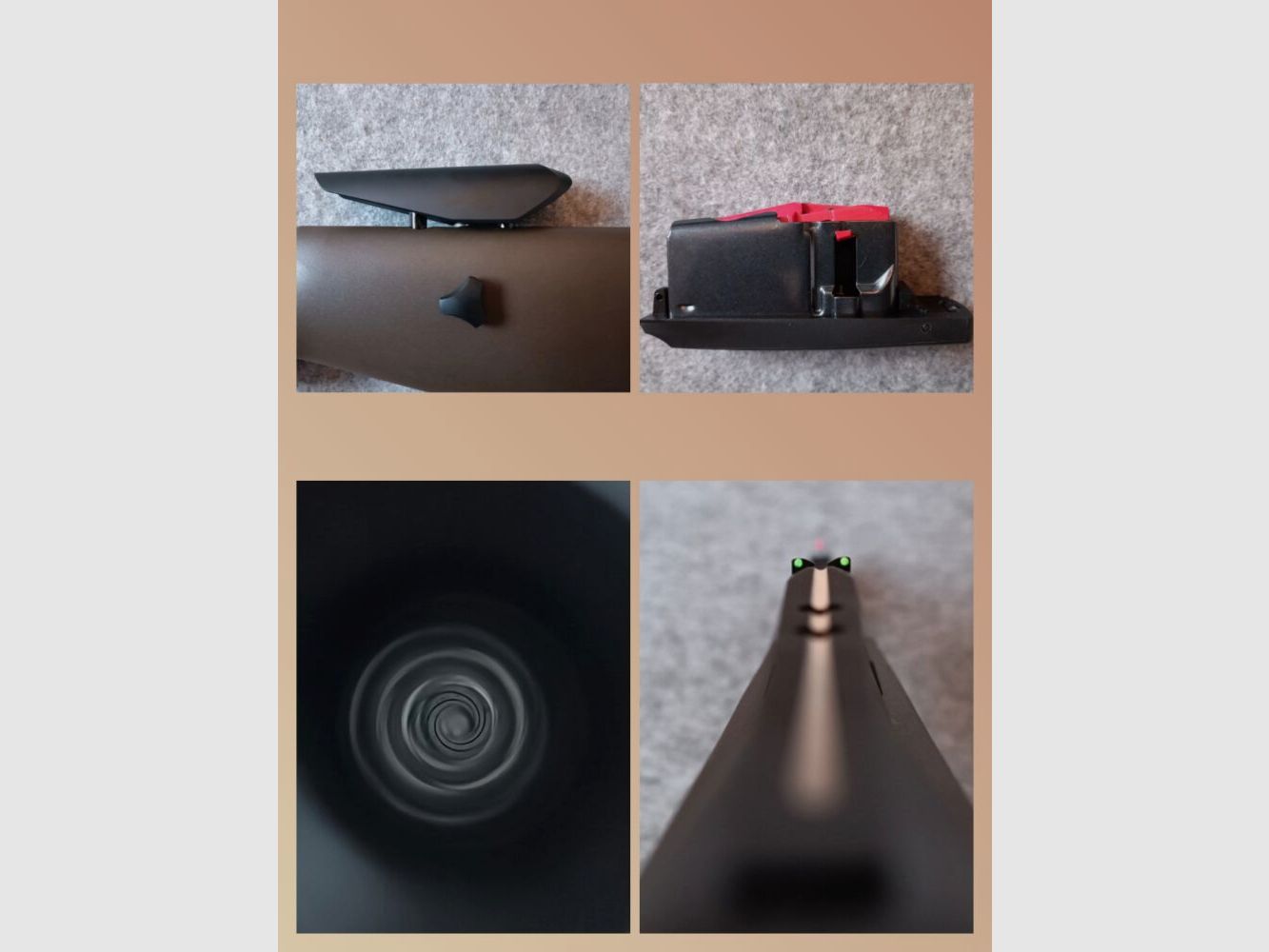 Browning (FN Herstal) BAR Mk3 Composite Brown Links-Ausführung!