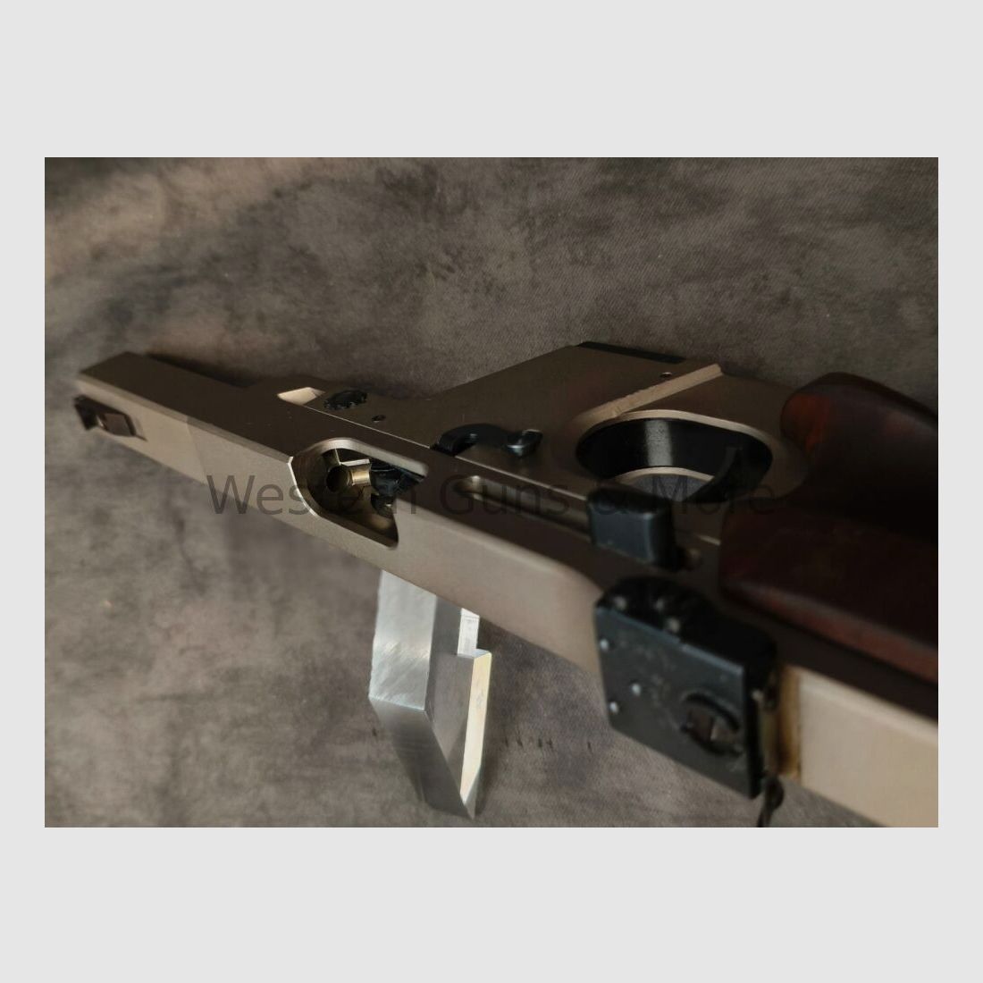 Walther GSP Sport-Matchpistole Kal.22lr. mattvernickelt