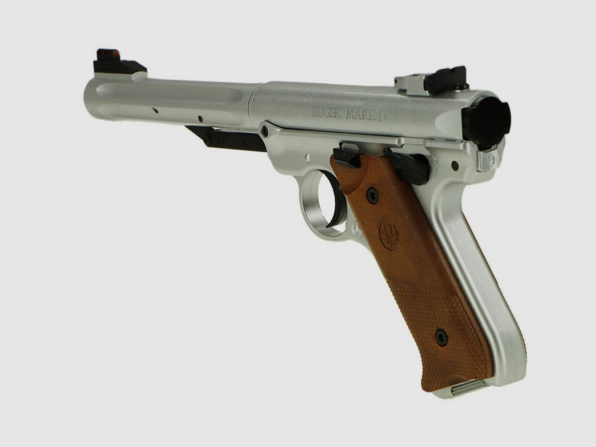 Ruger Mark IV cal. 4,5mm Diabolo, Stainless
