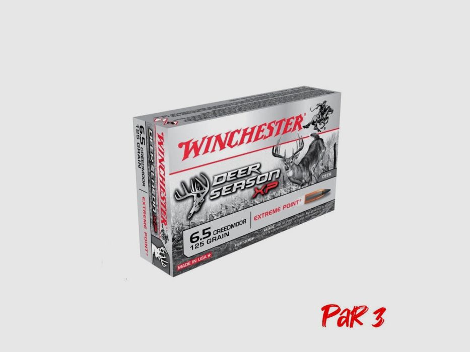 Balles Winchester Deer Season Extreme Point - Cal. 6.5 Creedmoor, image 4 sur 4