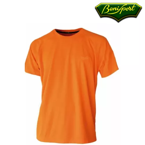 Oranje T-shirt benisport, afbeelding 2 van 2