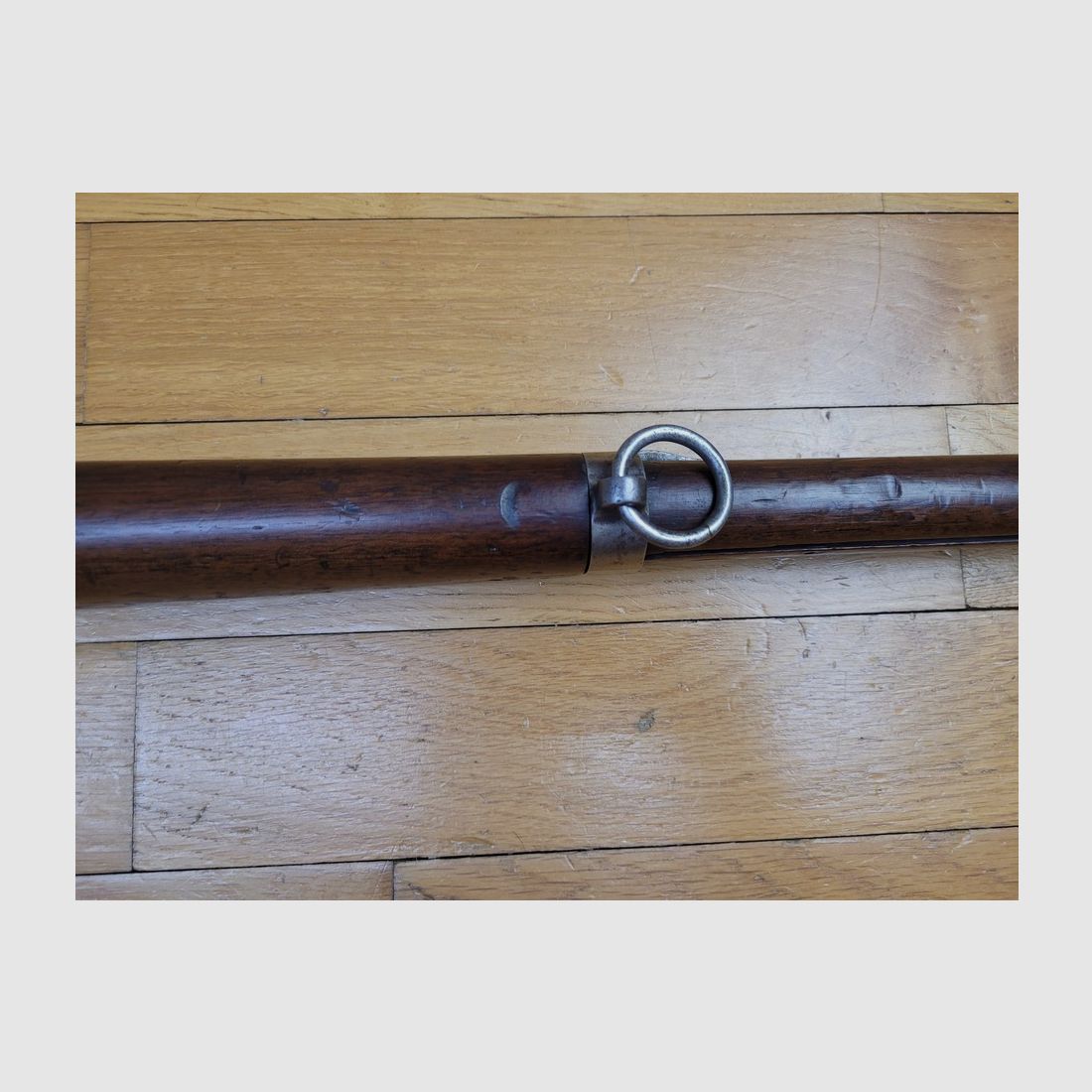 Rara carabina Mauser-Daudeteau 1871/94 – Calibro originale 6,5x54R – Arma regolamentare dell'esercito uruguaiano – 5.000 esemplari – Legno e marchi impeccabili – Tutto con numero corrispondente tranne una vite – Canne nuova e rara bacchetta originale – TBE++, immagine 11 di 26
