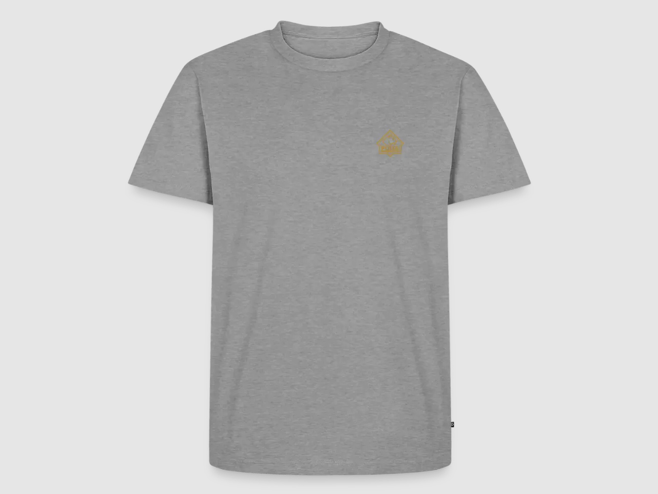 PUMA Herren Premium T-Shirt „Sharp Staff White Hunter"