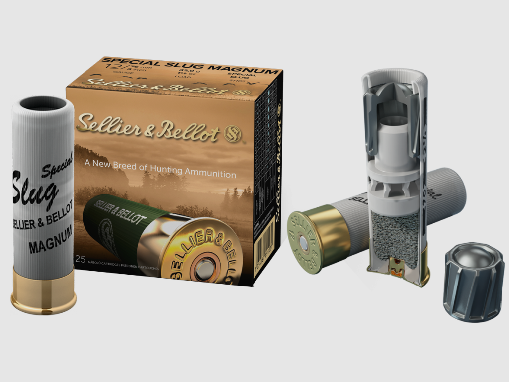 Sellier&Bellot – 12 x 76 SPECIAL SLUG Magnum