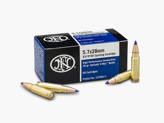 FN SS197SR Kal.5,7 x 28 mm 40gr Hornady V-Max 50 Stk