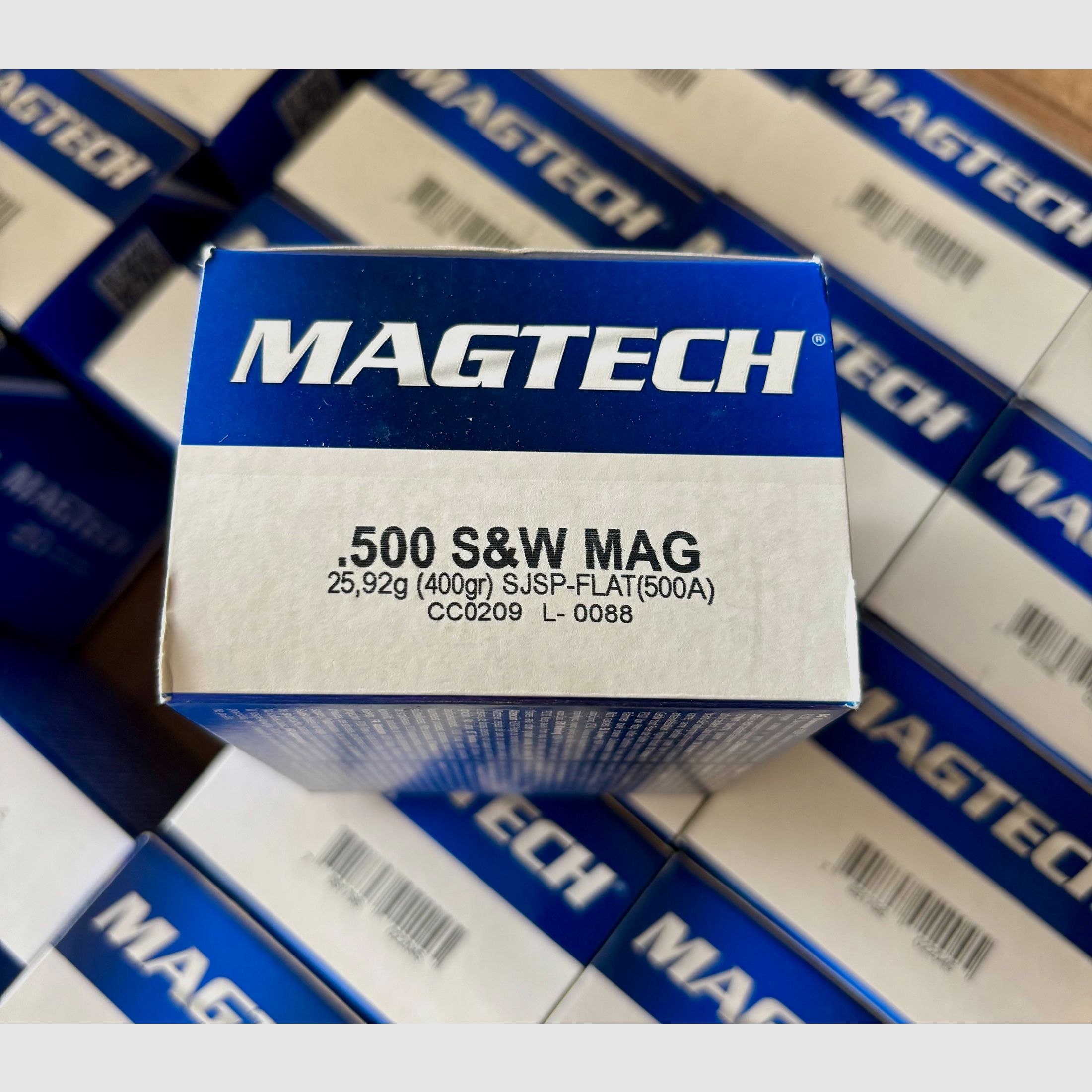 Magtech .500 S&W SJSP 25,9g/400grs. - 20 Schoten, afbeelding 1 van 2