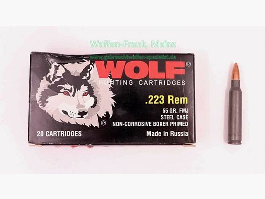Wolf cartucce per fucile .223 Rem
