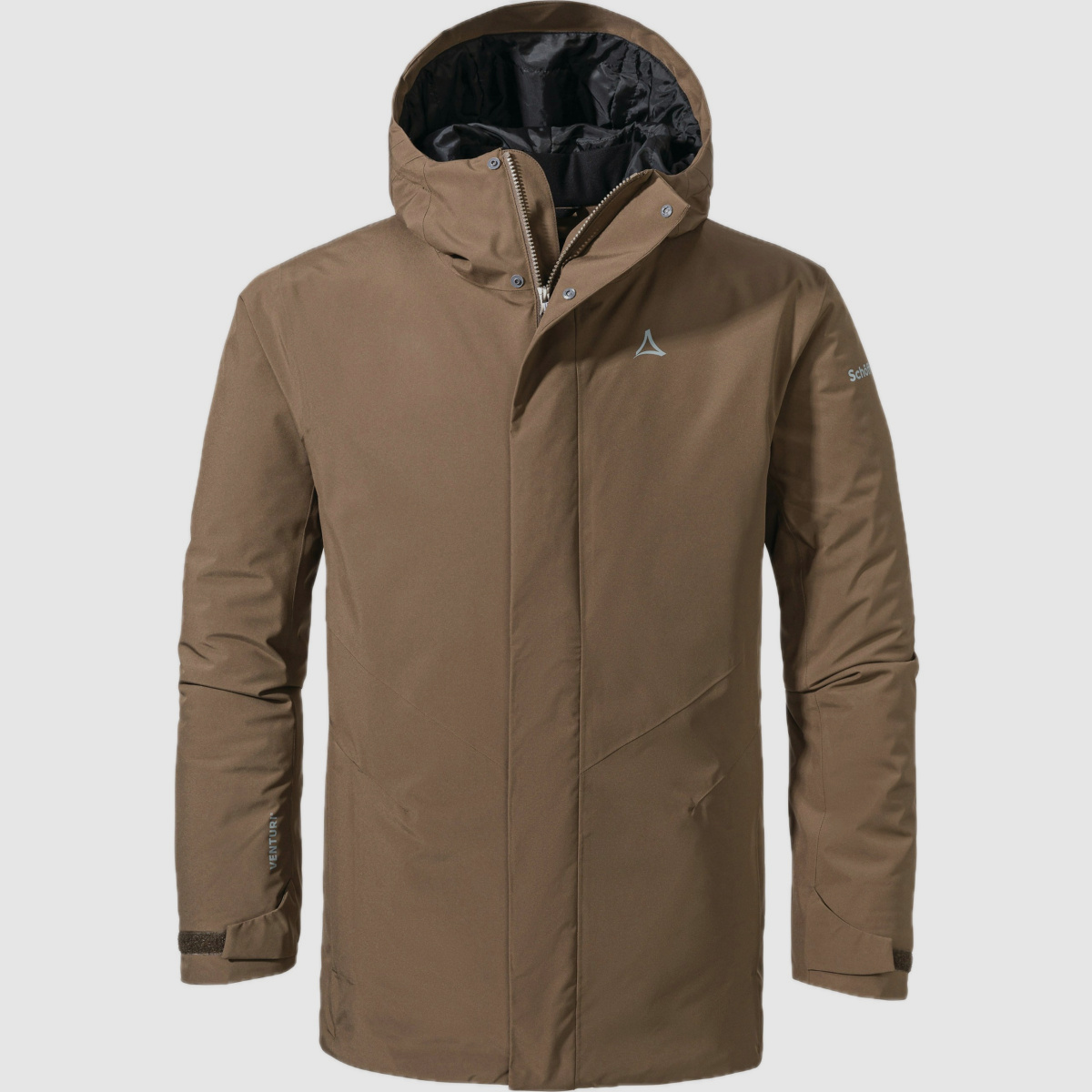 SCHÖFFEL Wandelen Parka Stijl Froda MNS Bruin