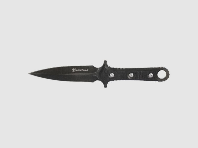 Smith & Wesson Smith &amp; Wesson Stiefeldolch stonewashed-finish