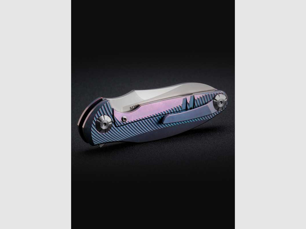 Rikeknife 1503-PB Taschenmesser, Lila/Blau