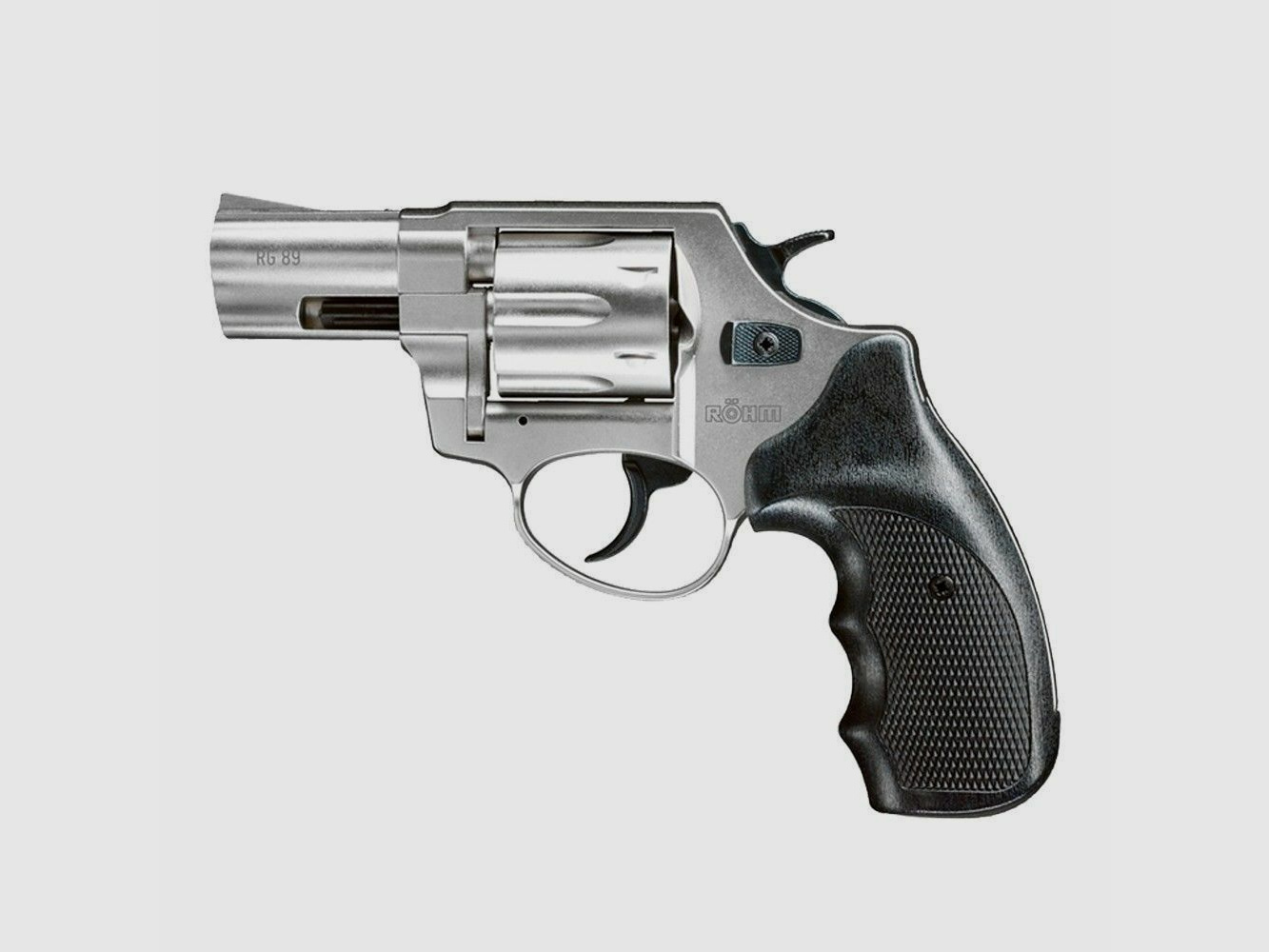 Röhm RG 89 Alu Chrome Blank-Firing Revolver 9 mm R.K.