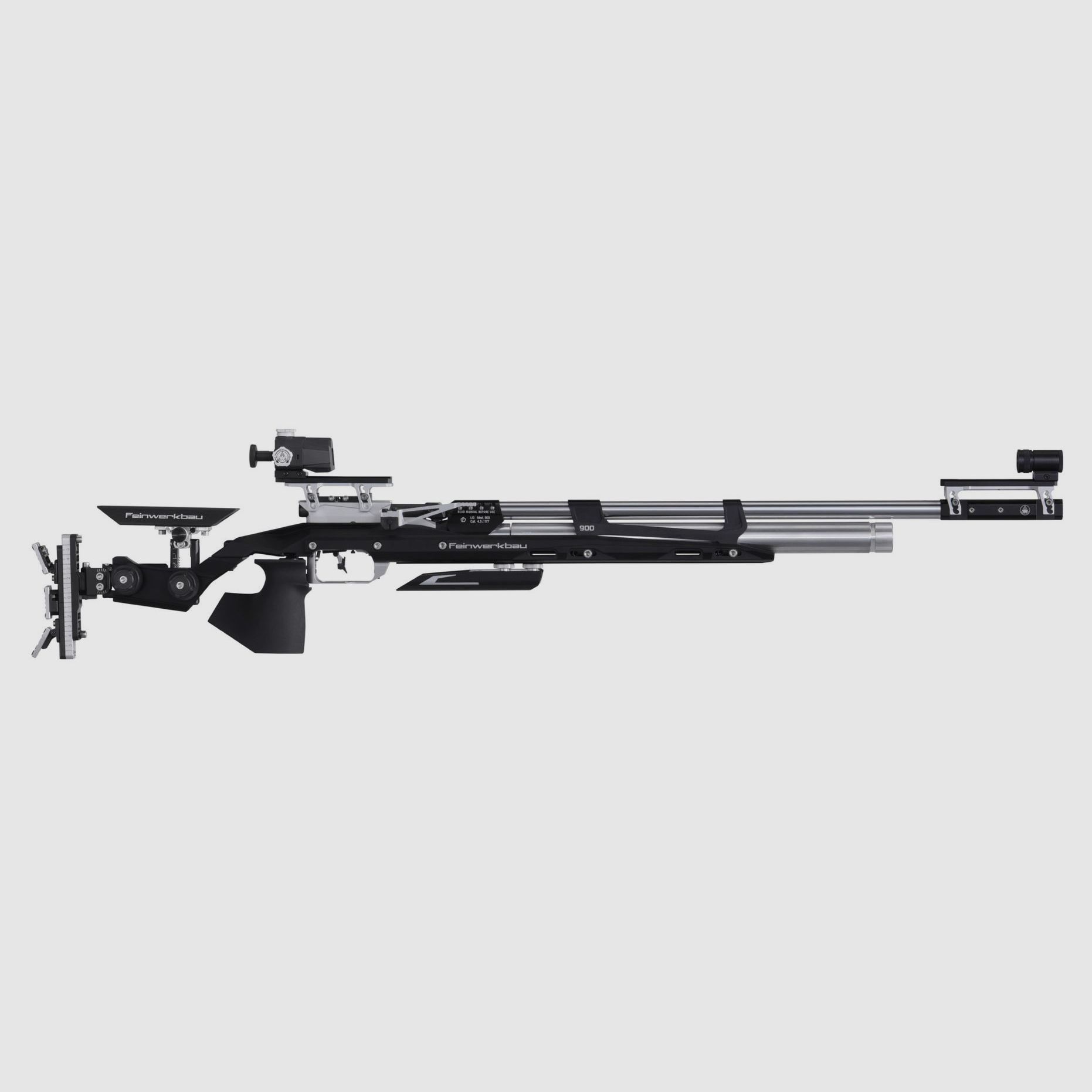 Feinwerkbau 900 Alu schwarz Griff Gr. M rechts Luftgewehr Match