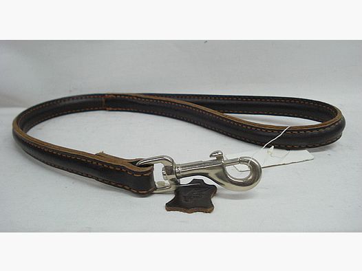 Leine 70 cm - braun mit Schlaufe