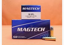 Magtech cartridge .38Special Magtech 158grs LRN (38A) VE 50 cartridges/ 10.24g lead round nose