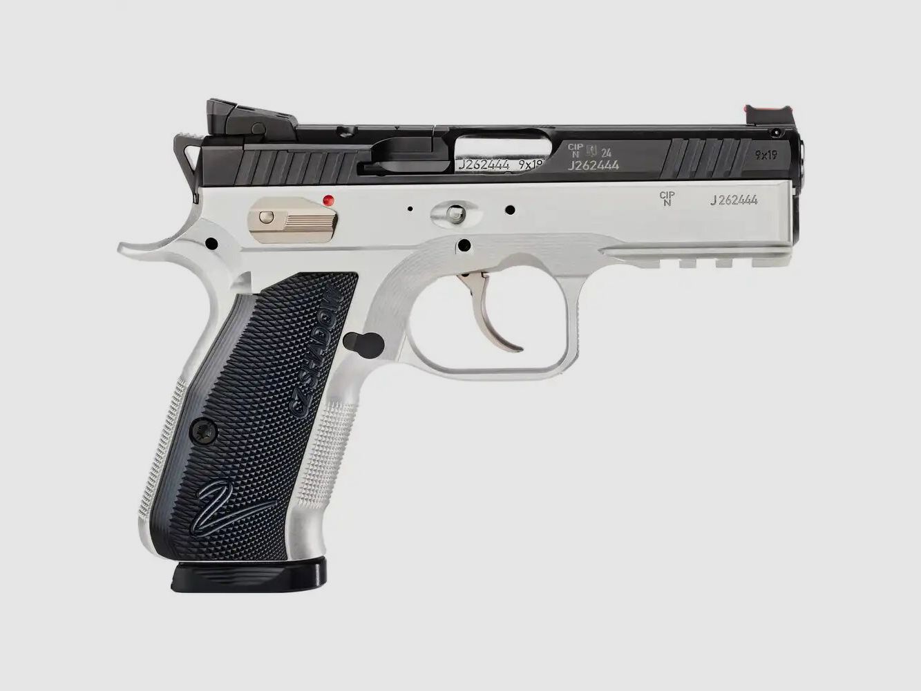 Ceská Zbrojovka Pistole Shadow 2 Compact OR Duo - 9mm Luger - Black Alloy