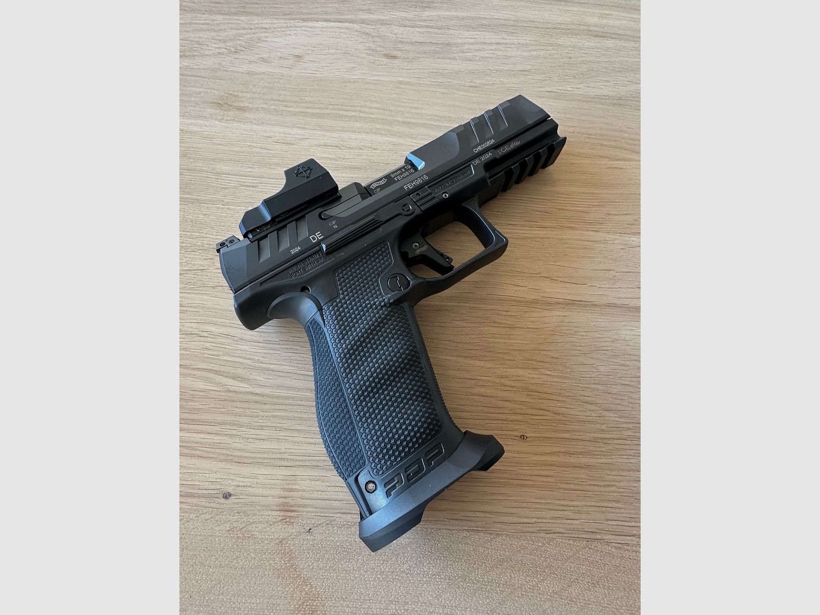 Walther PDP Pro NT FS mit Sightmark Optik Mini Shot M-Spec FMS Rotpunkt