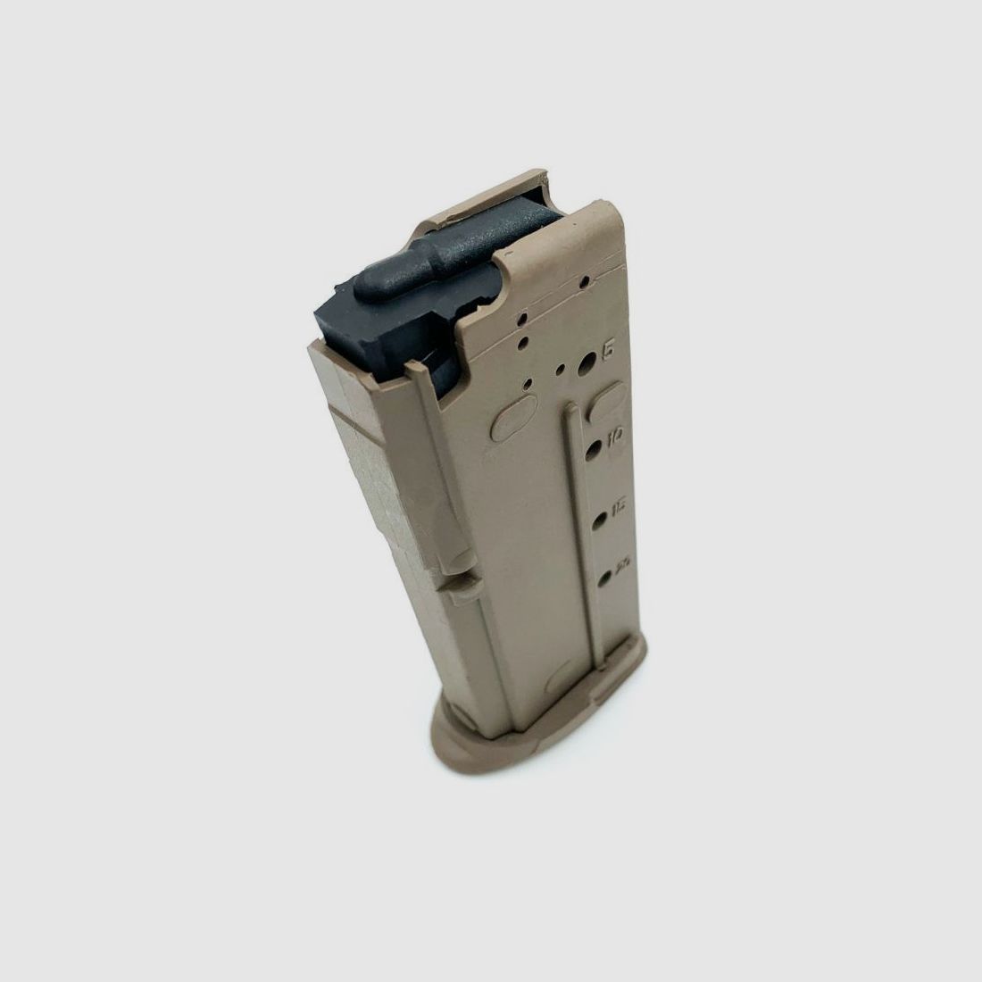 FN FIVE SEVEN IOM & USG 5.7X28MM (20) RD FLAT DARK EARTH POLYMER